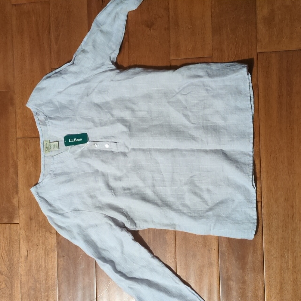 Lightweight Linen LLBean Long sleeve